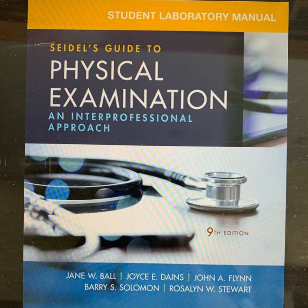 PDF Lab Manual Seidel’s Guide to Physical Exam